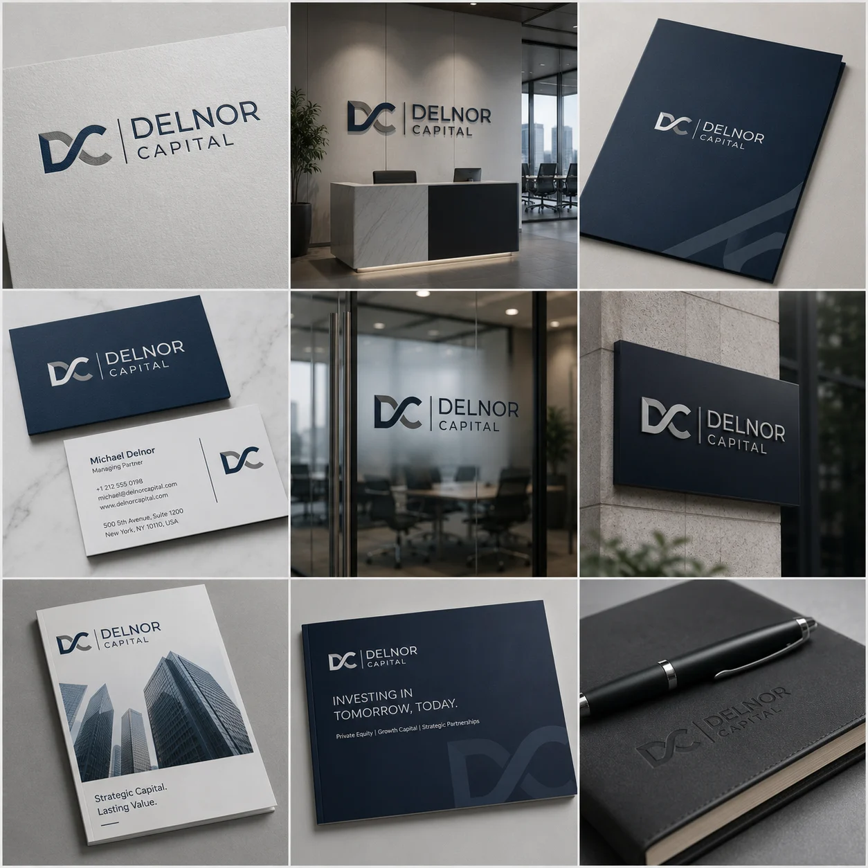 Delnor - Logo Design Delnor logo design by AVFX Sign