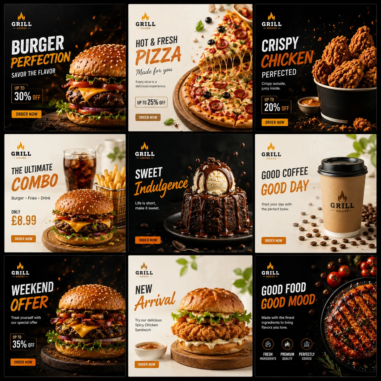Food Brand - Social Media Design Food brand social media design by AVFX Sign